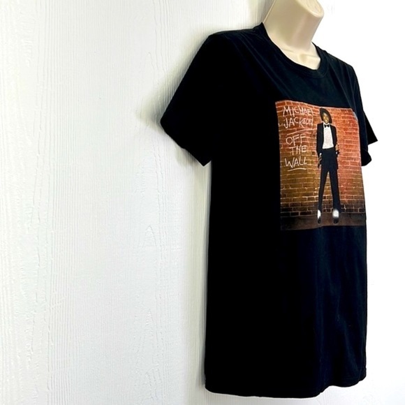 Michael Jackson - Off The Wall Michael Jackson Graphic Short Sleeve T Shirt SM - Picture 4 of 10